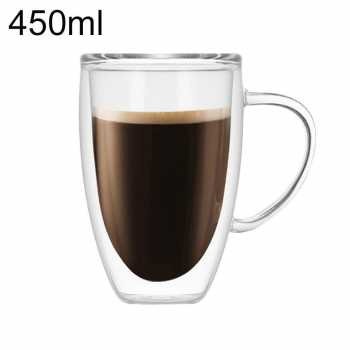 GELAS ANTI TAHAN PANAS LAMA DOUBLE WALL GLASS / INSULATED CUP / GELAS 2 LAPIS