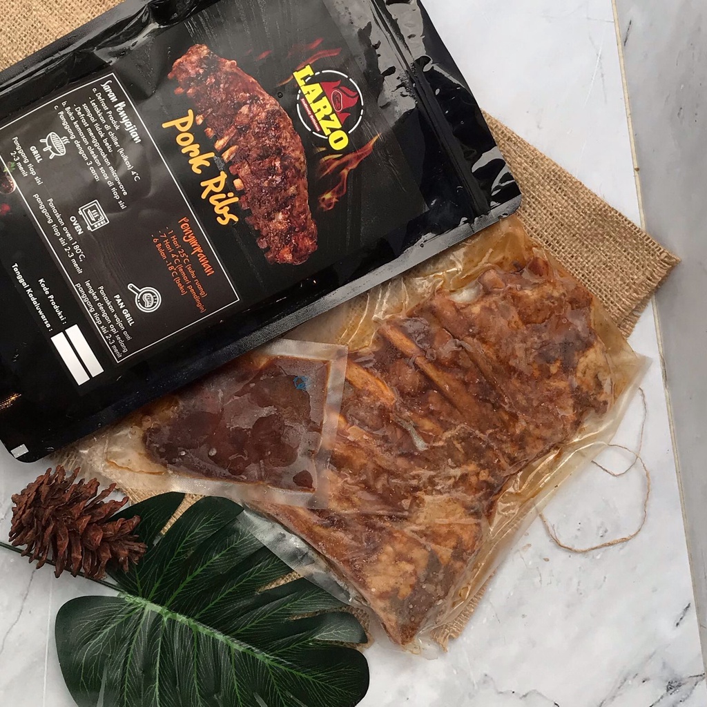 

Larzo Pork Ribs Frozen 250 gram