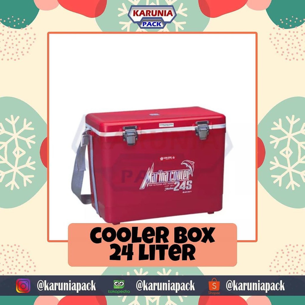 Marina Cooler Box 24 S - 22 liter kotak tempat es ice