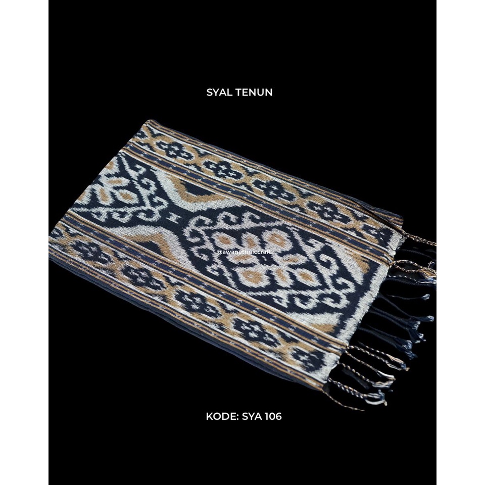 AEC Selendang Tenun Etnik Asmat-Sumba-Toraja-7