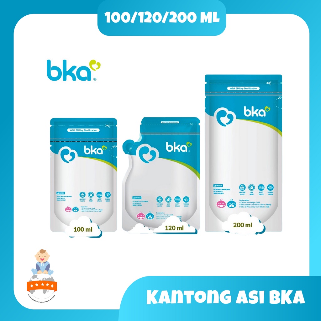 Kantong Asi BKA 100ml isi 30 / 100ml isi 10 / 120 ml isi 30 / 200 ml isi 30