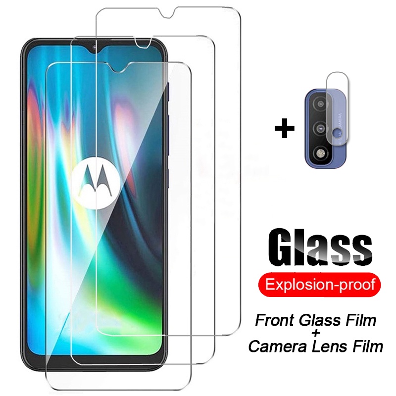 Pelindung Layar Tempered Glass 9H 3D Curved Ultra Tipis Anti Gores Untuk Moto G Pure