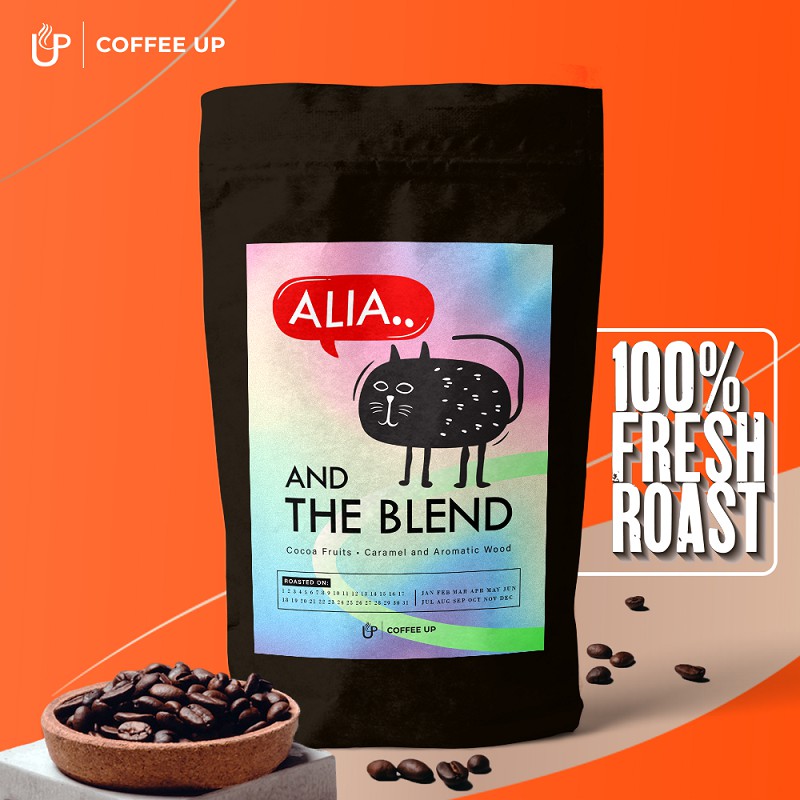 

Alia and The Blend Coffee for Espresso (Biji/Bubuk) 200gr