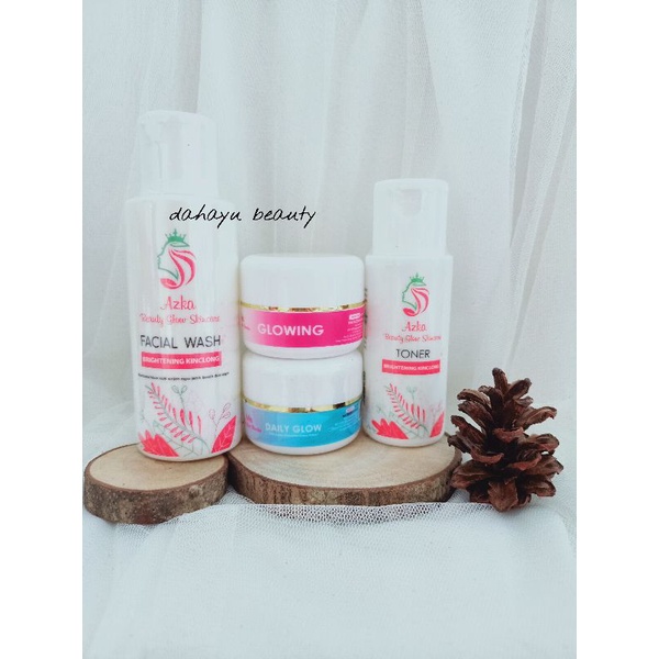 AZKA PAKET GLOWING SKINCARE BPOM