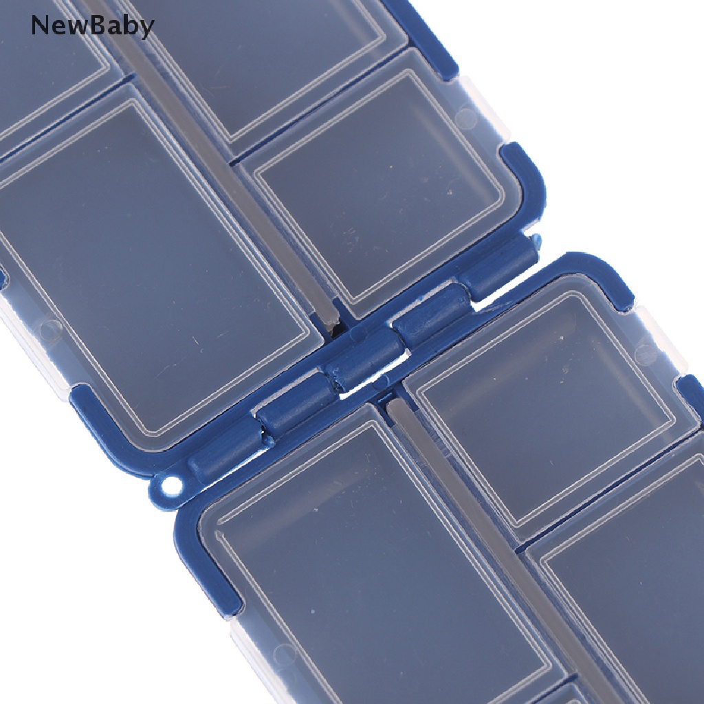 1pc Kotak Penyimpanan Umpan Pancing Bahan Plastik Transparan