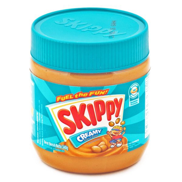 

SKIPPY Creamy Peanut Butter Spread 340gr - Selai Krim Kacang