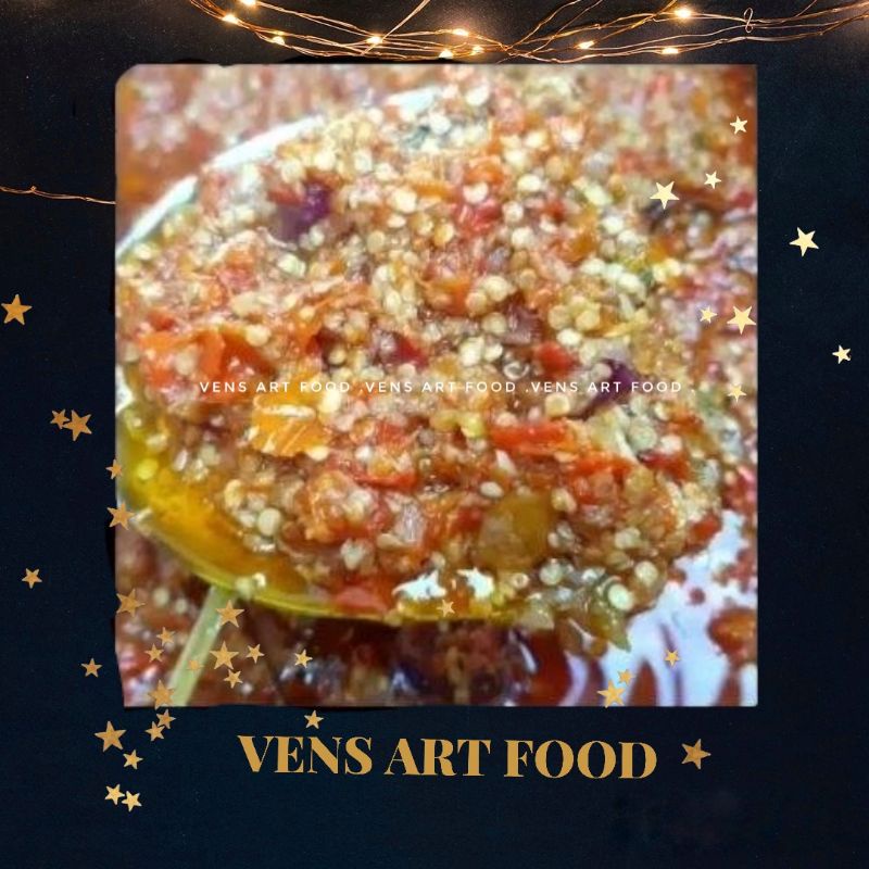 

sambal Bawang VENS ART FOOD Fresh tanpa pengawet dan pewarna buatan home made by chef Hotel
