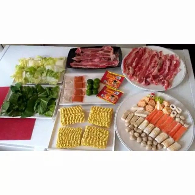 

Termurah!!! Steamboat suki shabu house paket komplit family pack