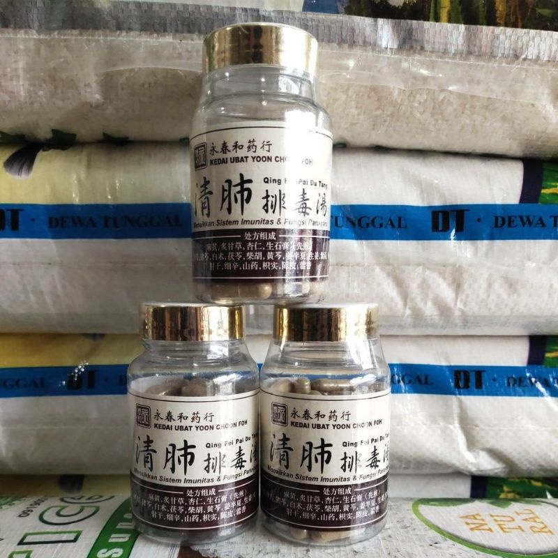 Qing Fei Pai Du Tang Herbal Original / Obat Lien Hua Qing Fei