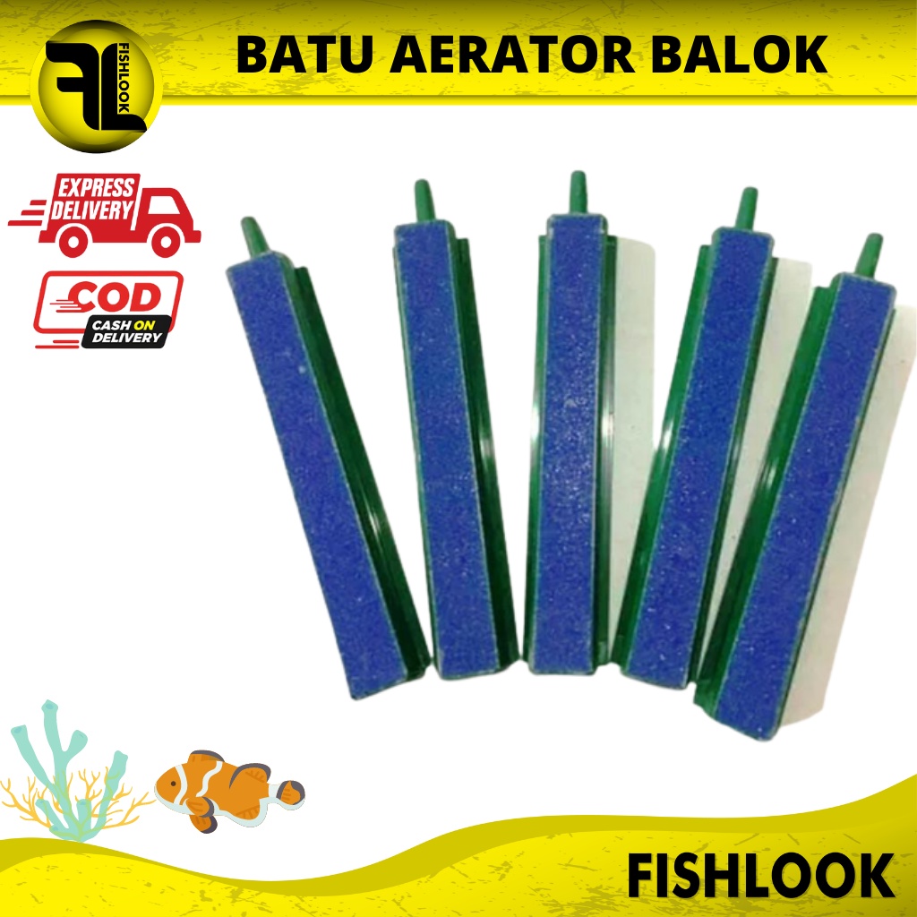 Batu Aerator Panjang Airstone Balok Panjang Nikita Star 8 INCH 20cm