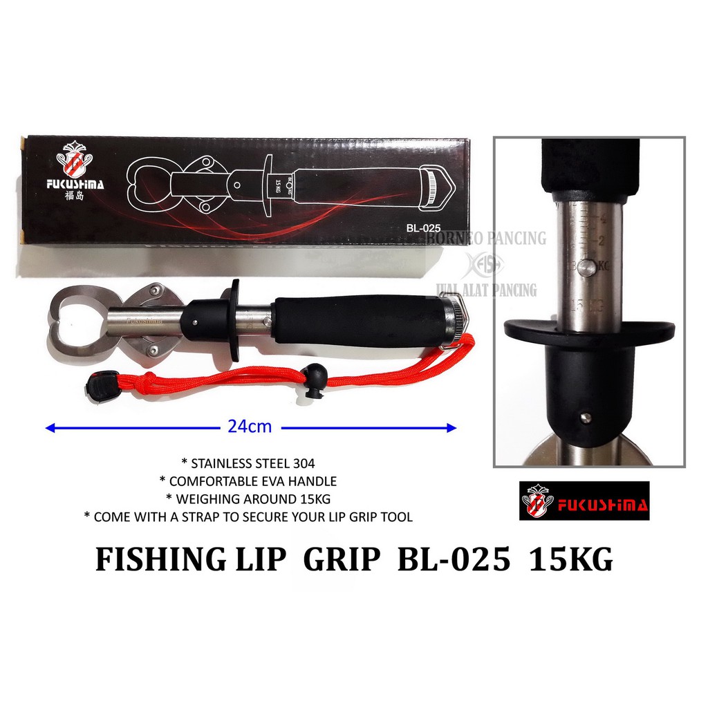 Fukushima Fishing Lip Grip BL-025 15Kg