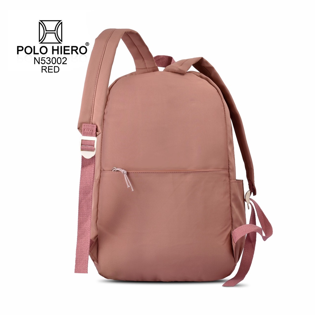 (RF) Tas Ransel Polo Hiero N53002 Ransel Sekolah Wanita Backpack Casual Tas Punggung Fashion