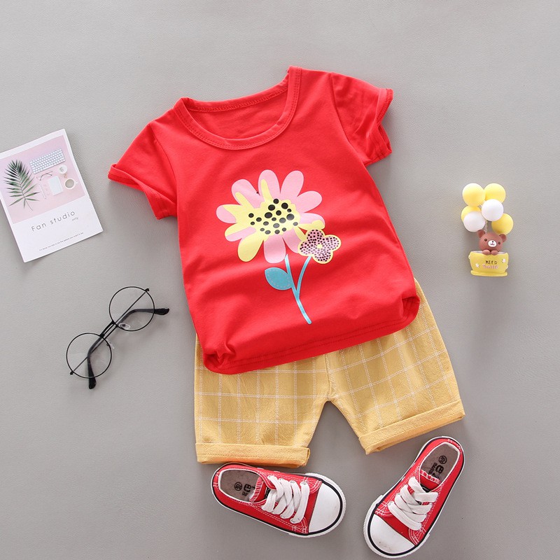 Baju anak perempuan stelan bayi karakter 0-4 tahun | setelan bayi | baju bayi perempuan STLNG01