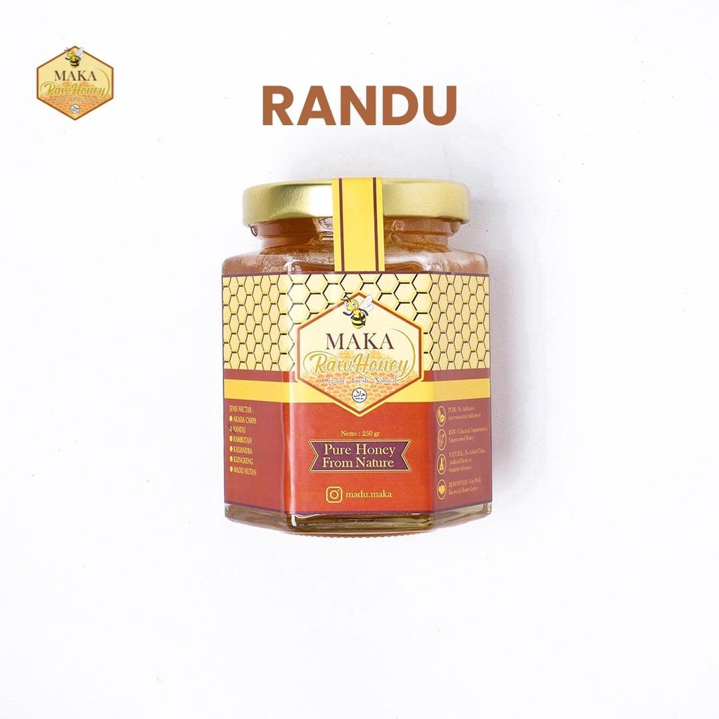 

Madu Maka - Randu Madu Murni 250gr