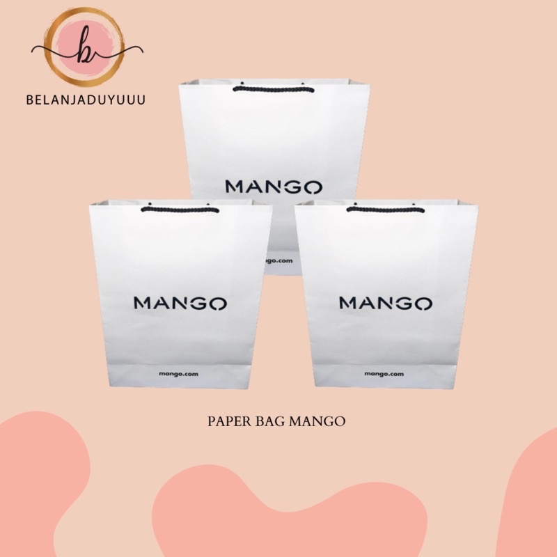 Paper Bag Mango ( Ready Stock Jakarta )