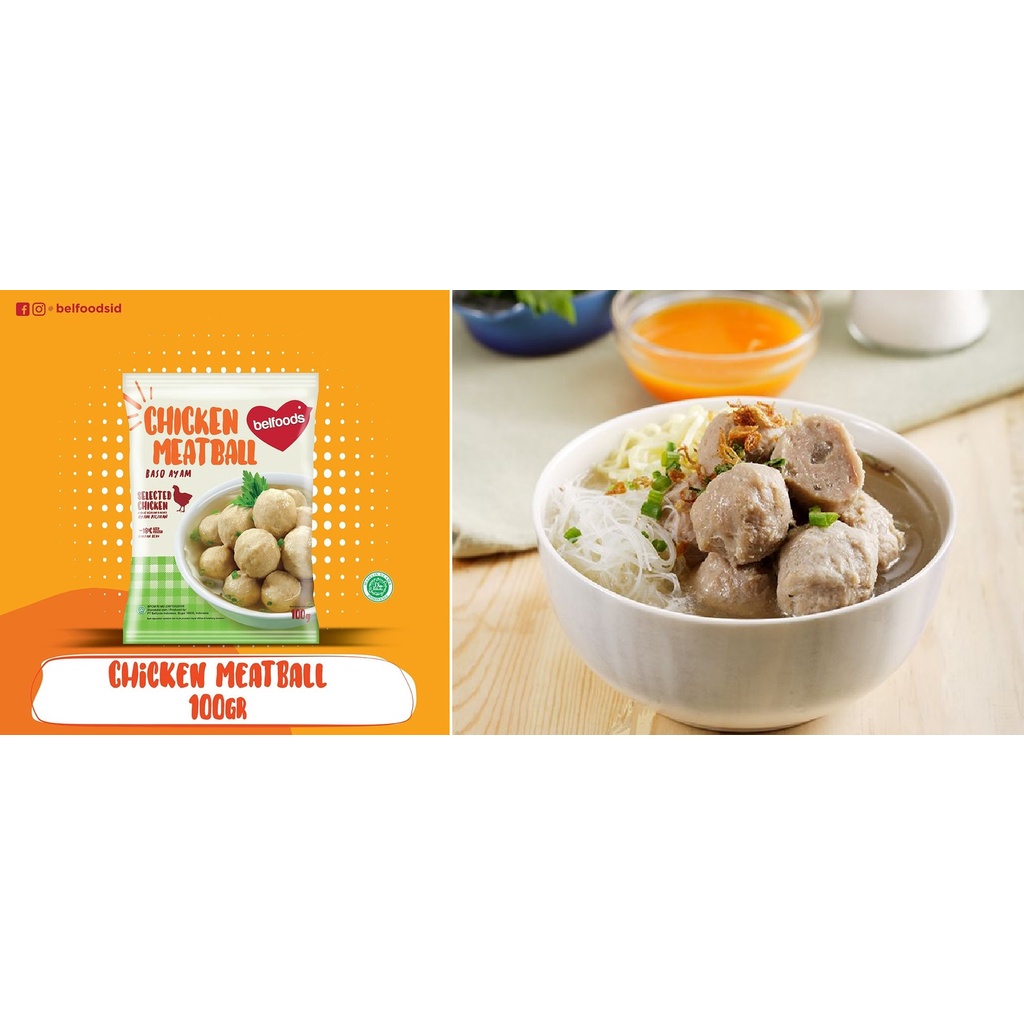 Baso Ayam 100 Gram - Belfoods