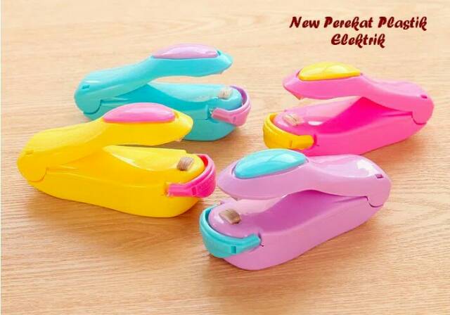 Mini Hand Sealer Plastic - Alat Perekat Segel Plastik Kemasan Snack Makanan