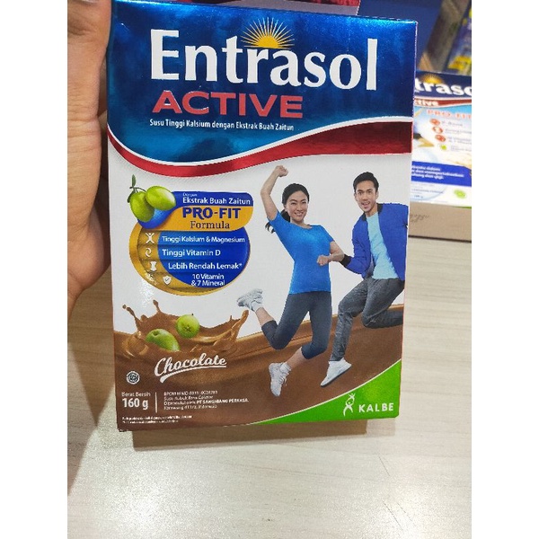 

entrasol active chocolate 160gram