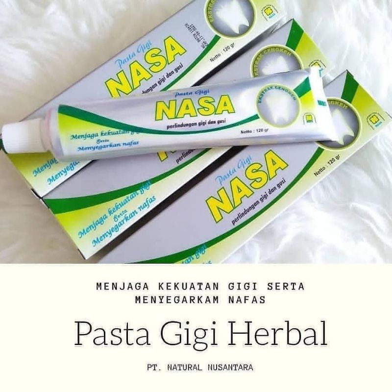 PASTA GIGI NASA PENGHILANG PLAK KARANG GIGI AMPUH