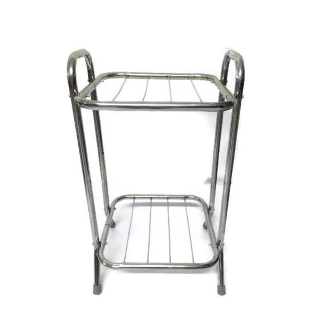 RAK DISPENSER SERBAGUNA STAINLESS 2 SUSUN PAKET DISPENSER HOT NORMAL