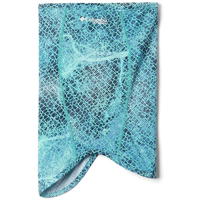 Apparel Mancing  Columbia Omni Freeze Zero™ Neck Gaiter Bright Aqua Realtree Mako