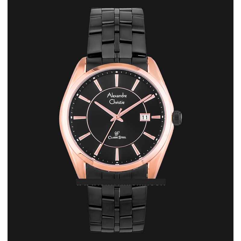 Alexandre Christie AC 8578 MD BBRBA Pria Black Rosegold