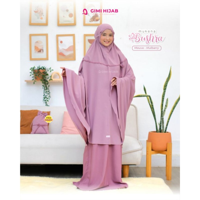 MUKENA BUSHRO BY GIMI HIJAB