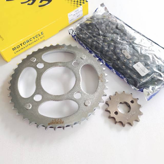 Gear Set Fukukawa Gir Paket Verza 150 Uk Rantai 428H-124L - 41T - 14T