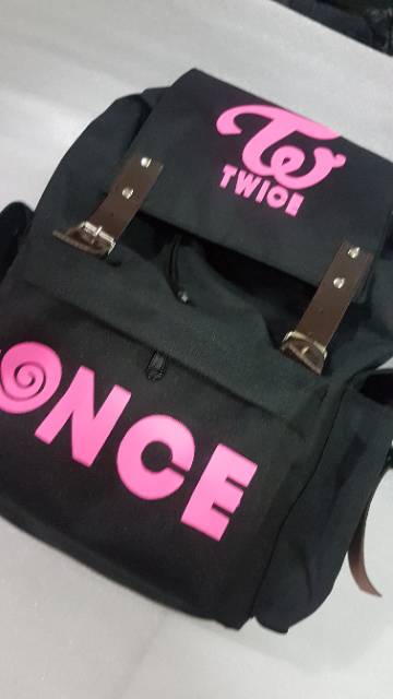 TAS TWICE RANSEL MULTI FUNGSI KPOP BACKPACK