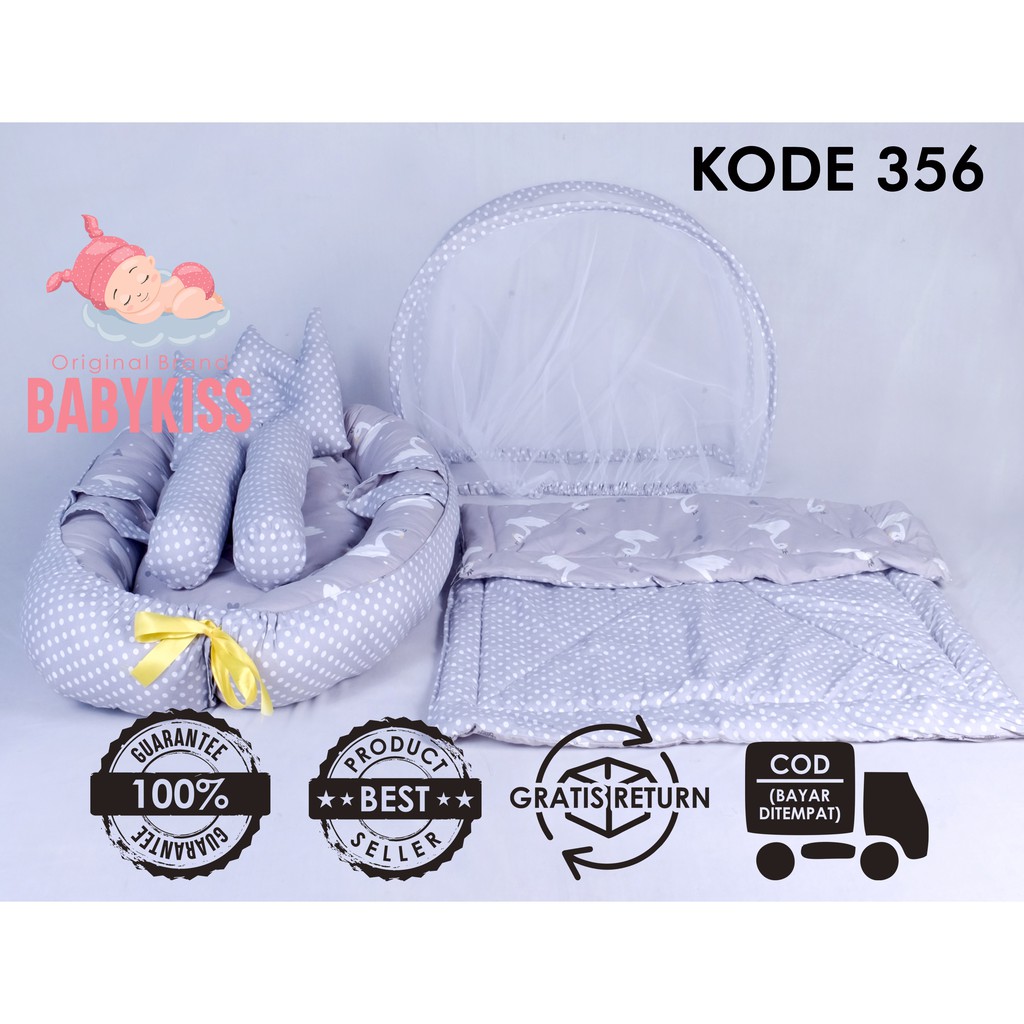 Kasur Bayi Kelambu Lipat Model Perahu Murah | tempat Tidur Bayi Model Boat | perlengkapan Bayi Murah