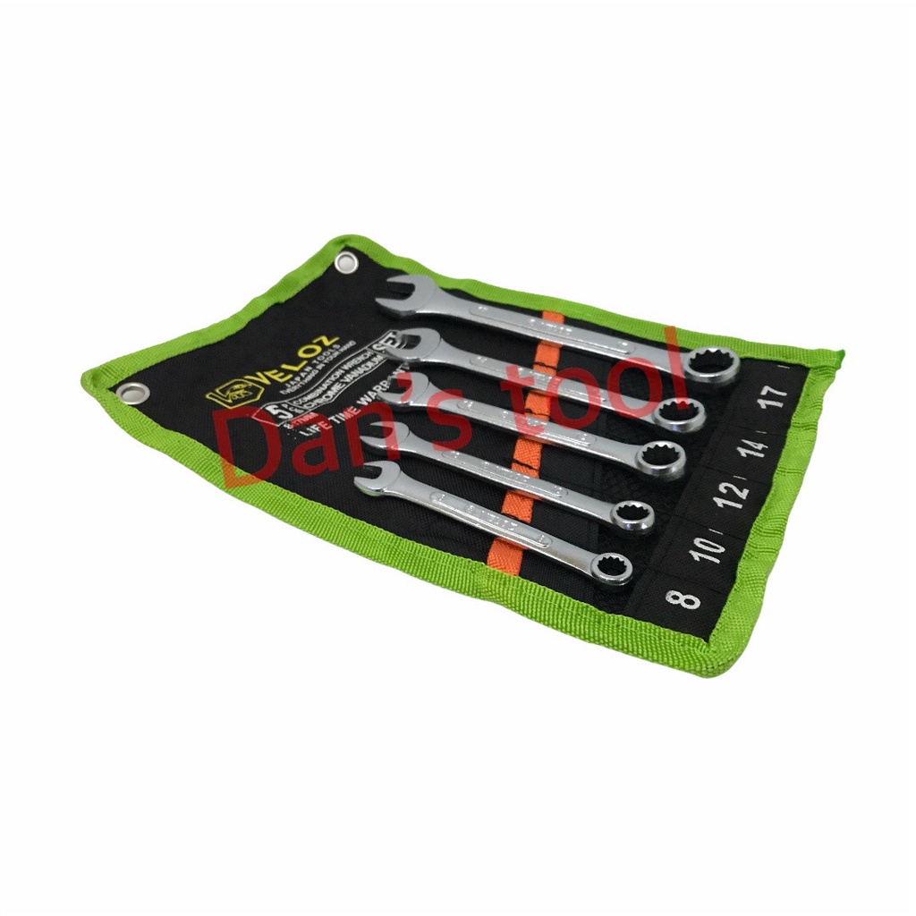 Kunci Ringpas Set 5 Pcs - Kunci Ring Pas - Combination Spanner