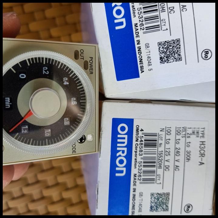 Timer Omron H3Cr-A 220Vac Kaki 11