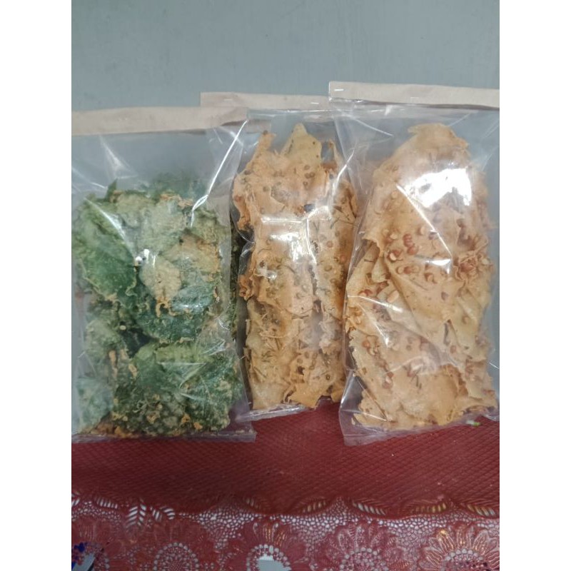 

Peyek Nyak Inah Kacang Ijo(250g)