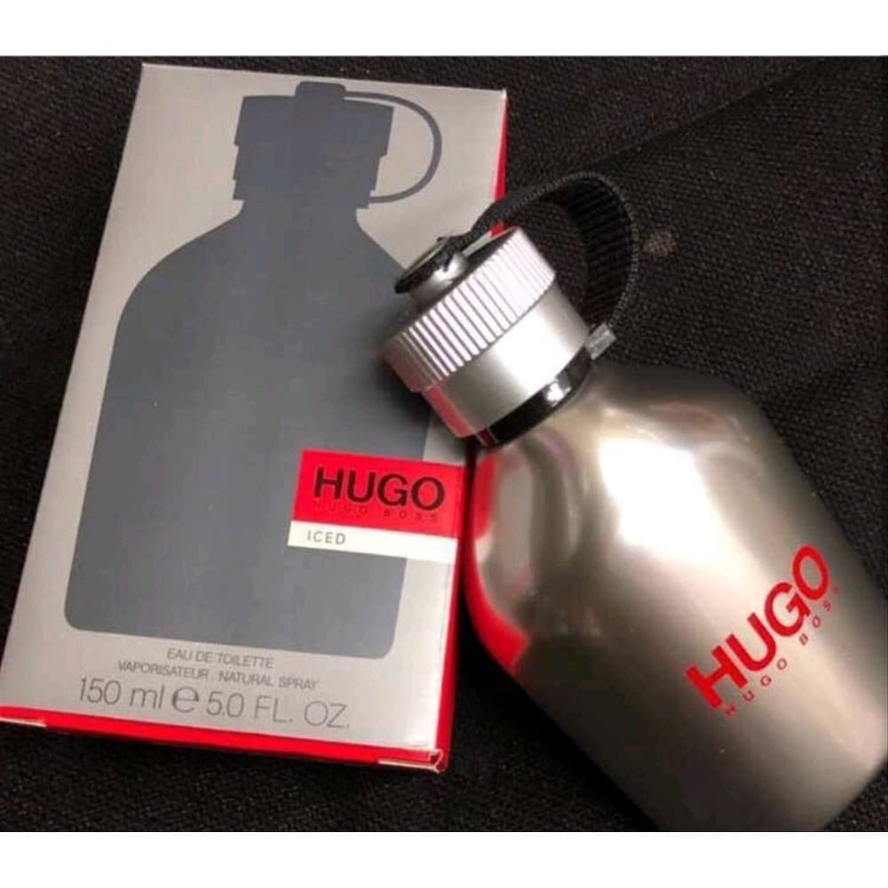 Parfum Hugo boss iced 150ml -Parfum pria asli import murah