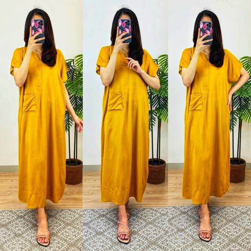 {PROMO} Daster Polos Termurah Busui Kekinian Lengan Pendek, Acak, Daster Asli Pekalongan