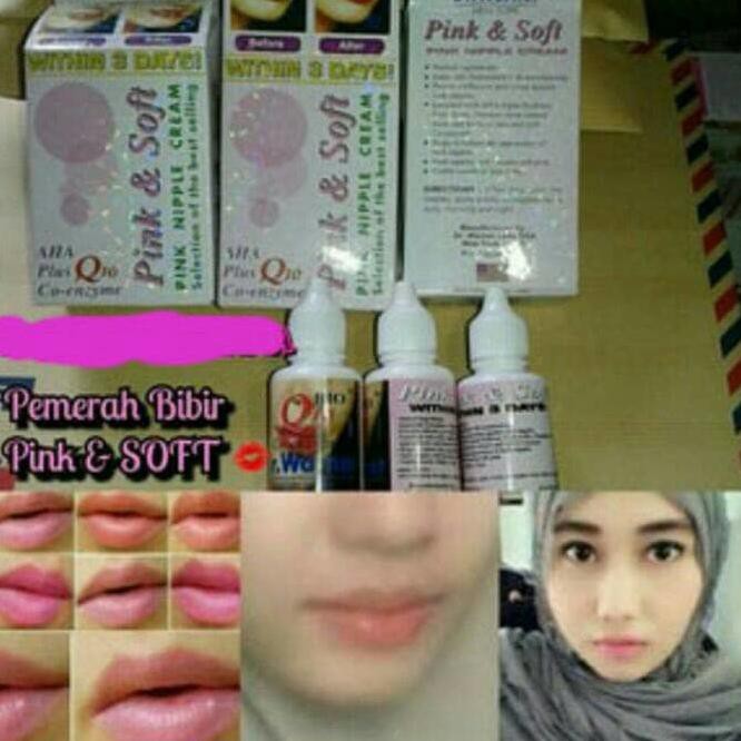 Hot Promo Pemerah Bibir Dan Puting Pink N Soft Permanen Free Ongkir