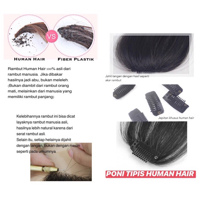 Poni Tipis 100% Human Hair Alita