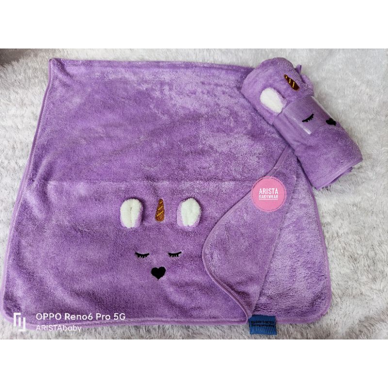 handuk bayi GEMOY import super lembut 100x50cm