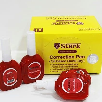 

Tip ex STARK Merah - Harga untuk 1 pcs / Tip Ex / Tip-Ex / Correction Pen