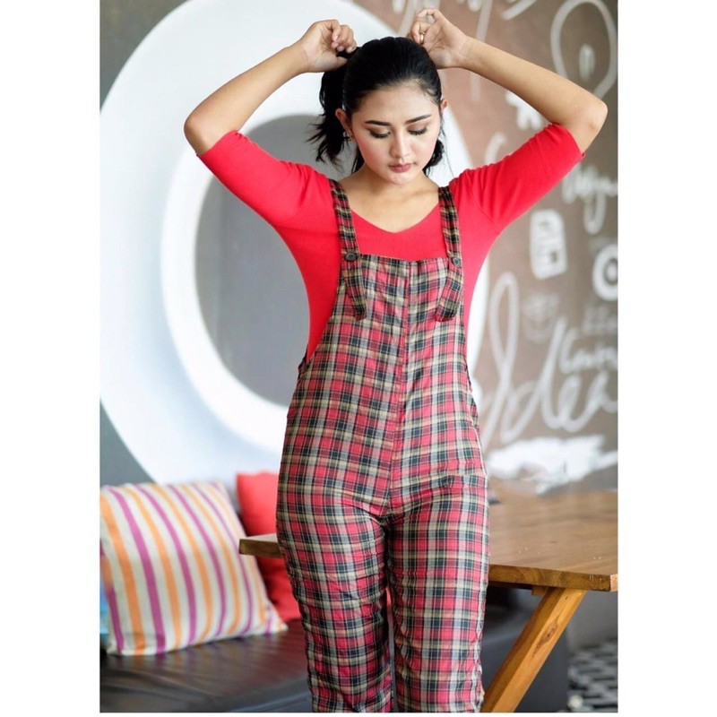 BRISIA OVERALL JUMSUIT / SQUIBY JUMSUIT