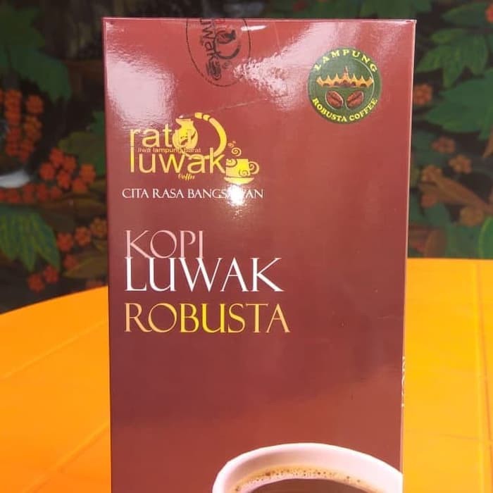 

kopi ratu luwak robusta lampung - kkp617