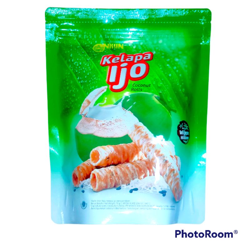 

Nissin Kelapa Ijo coconut Rolls 70gr wijen hitam