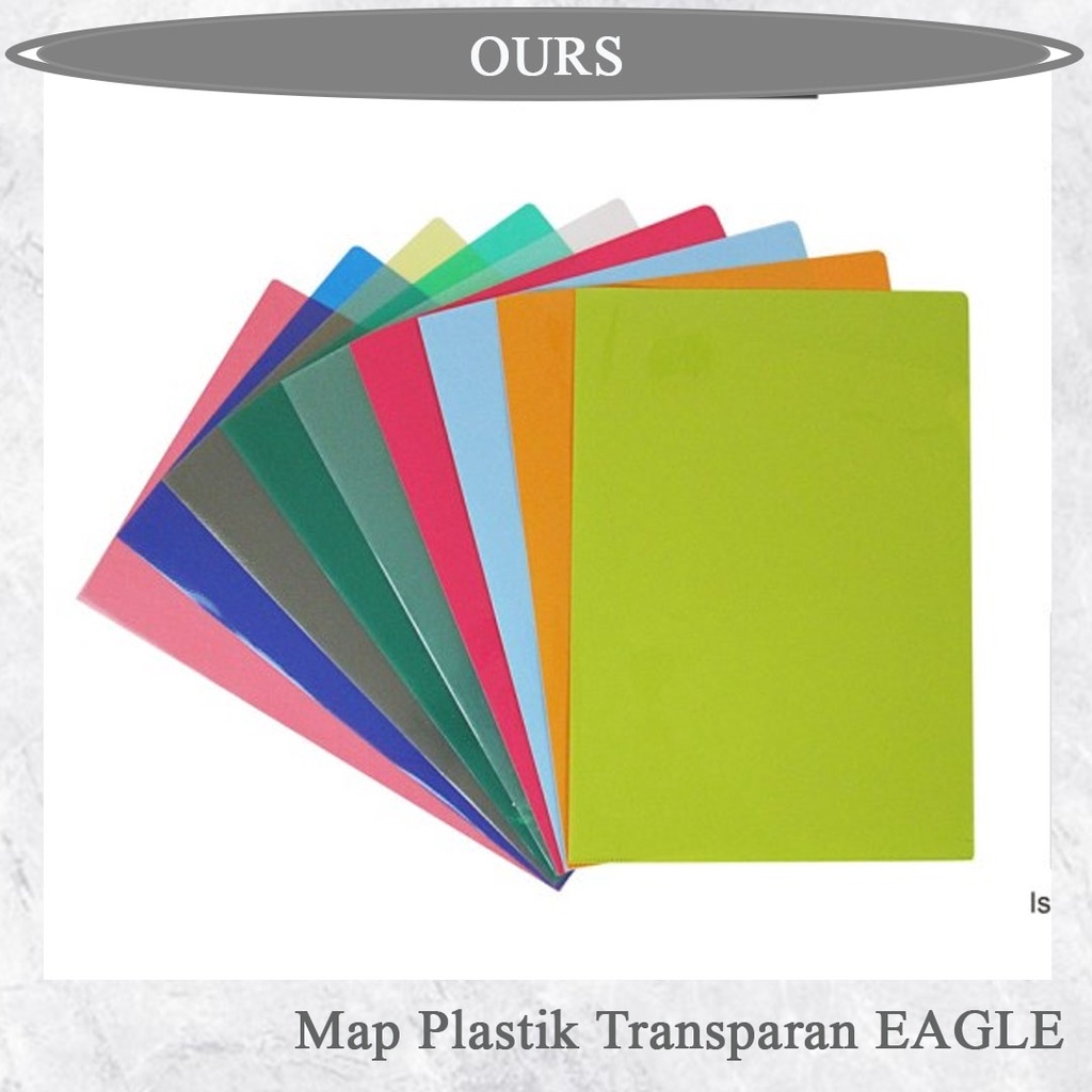 

EAGLE E 201 Map L Bening A4~F4(Folio) per pcs / Map Plastik Transparan