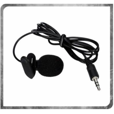 Mic clip on m-tech wired audio aux 3.5mm omni M-02 - microphone jepit mtech m02