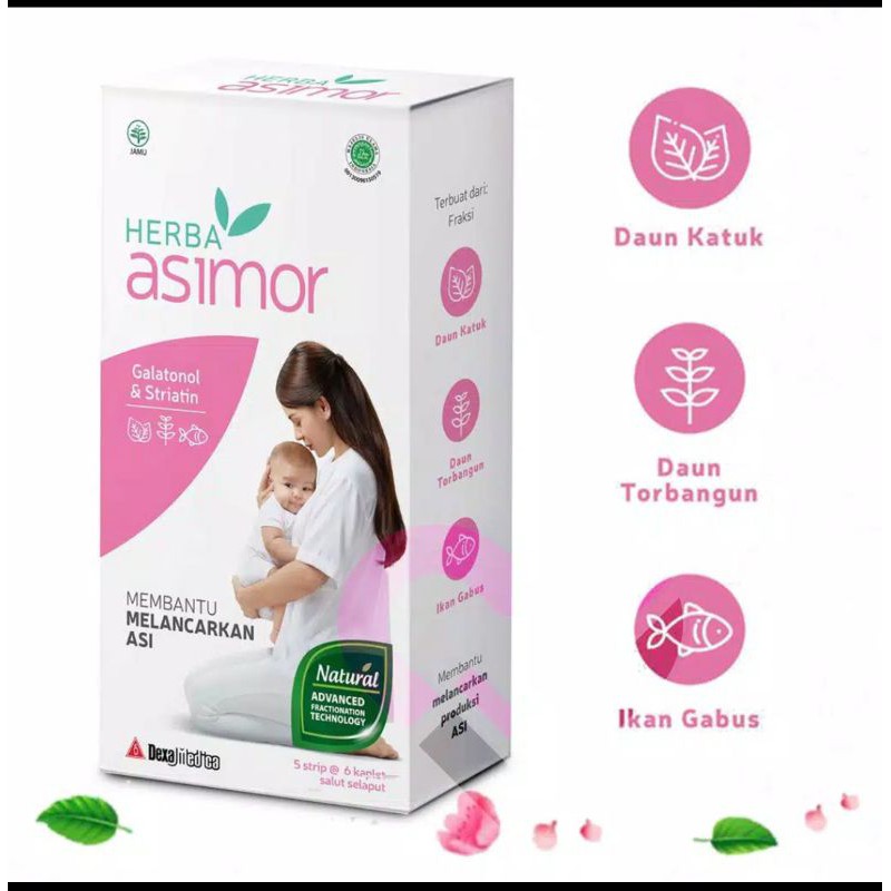Herba Asimor Pelancar ASI Herbal (isi 30 Tablet)