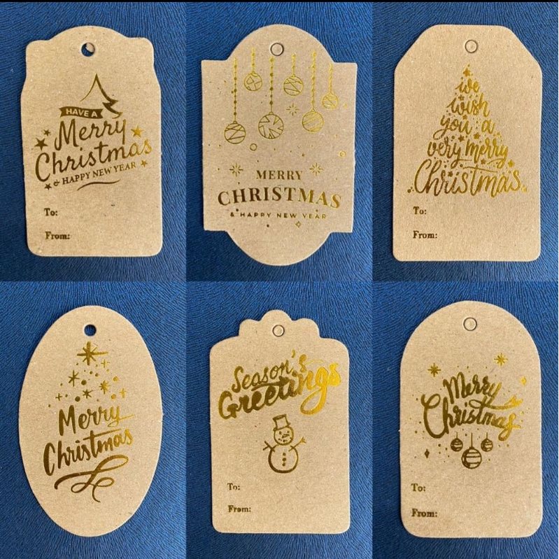 Hang Tag Natal / Hang Tag Christmas / Hang Tag