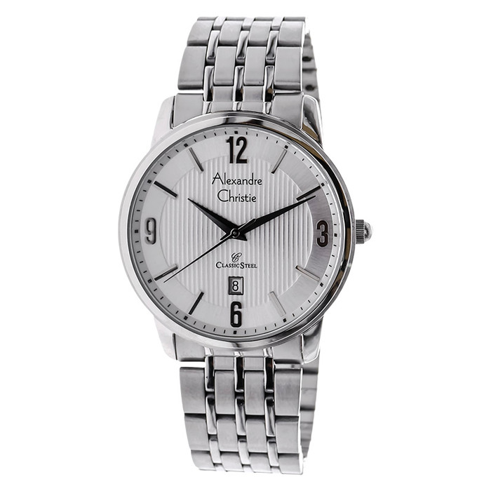 Alexandre Christie Pria AC 8327 MD Silver Stainless Steel