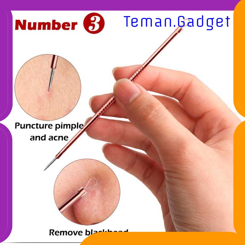 TG-FE233 PERLENGKAPAN PERAWATAN WAJAH DARI JERAWAT DAN KOMEDO 4PCS