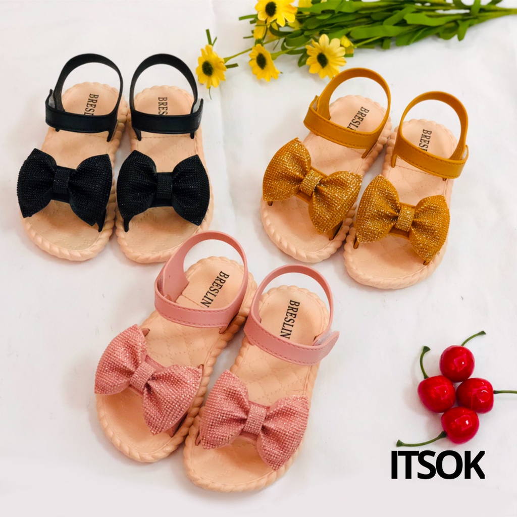 ITSOK SANDAL ANAK MOTIF PITA / SANDAL ANAK KOREA / SANDAL ANAK MURAH