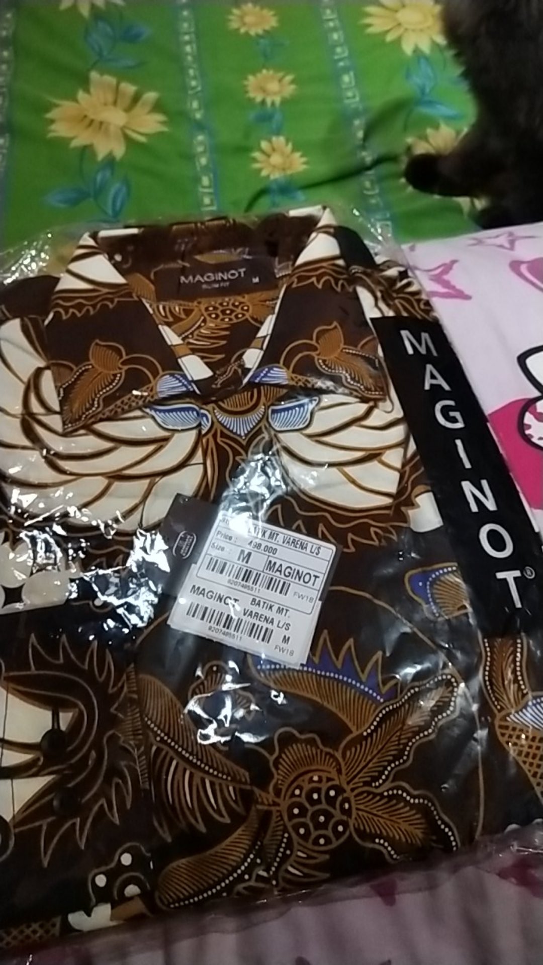 Maginot Kemeja Batik Pria Varena-ls Lengan Panjang
